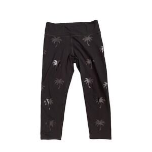JESSICA SIMPSON The Warmup Pants Size‎ Medium palm tree